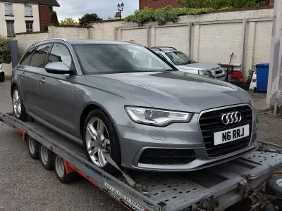 Used Audi A6 S-Line 204 HP (150 kW) 2014 Grey Estate