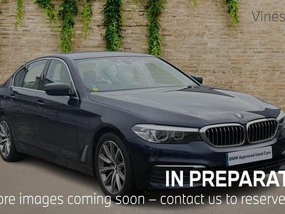Blue Used 2018 BMW 520 Sport Line | £18,765 (Fair price)