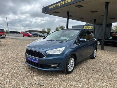 Begagnad Ford C-MAX Zetec 2019 Blå Minibuss