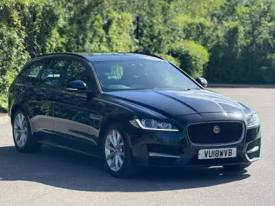 Używany Jaguar XF R-Sport 177 KM (130 kW) 2018 Czarny Kombi