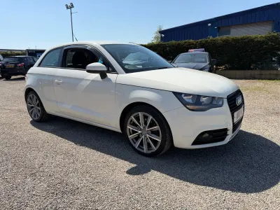 Begagnad Audi A1 Sport 2011 Vit Halvkombi