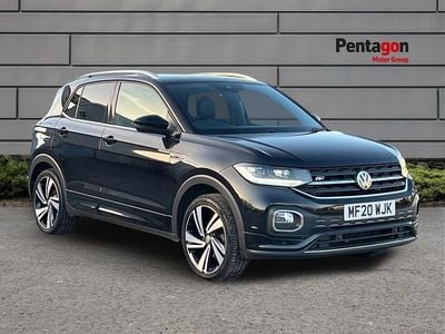 Black Used 2020 VW T-Cross R-line SUV | £14,995 (Good price)