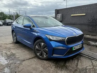 Used Skoda Enyaq iV ecoSuite 150 kW (204 HP) 2023 Blue SUV
