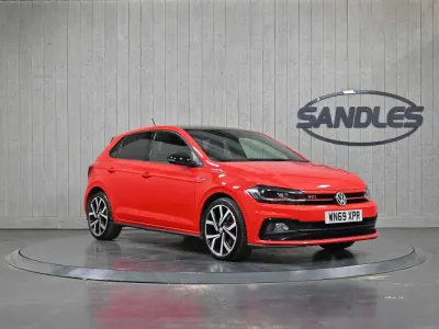 Used VW Polo GTI 200 HP (147 kW) 2019 Red Hatchback