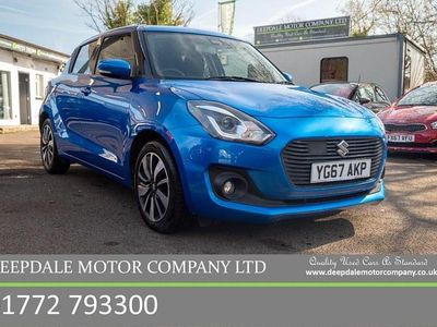 Used Suzuki Swift SZ5 2017 Blue Hatchback