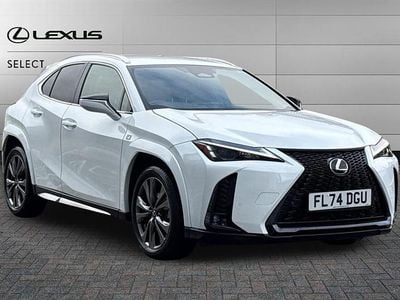 F sport white Used 2024 Lexus UX 300h Sport Line SUV | £29,891 (Good price)