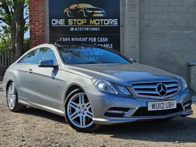 Usado Mercedes E350 265 HP (194 kW) 2012 Prateado Coupé