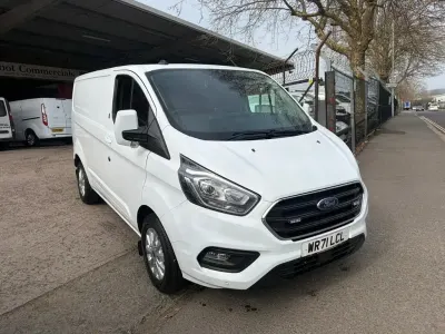 Used Ford Transit Custom Limited 130 HP (95 kW) 2021 White Van