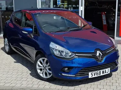 Used Renault Clio Dynamique 90 HP (66 kW) 2018 Blue Hatchback