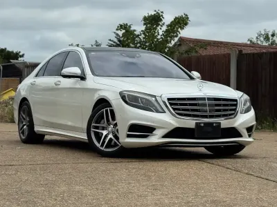 Used Mercedes S400 Exclusive 2014 White Sedan