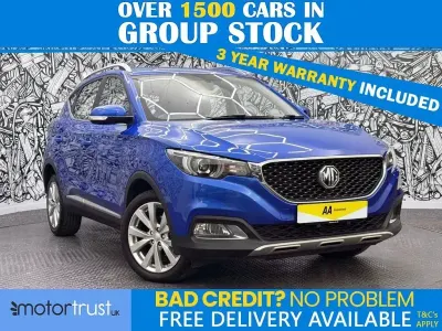 Used MG ZS Excite 111 HP (81 kW) 2020 Blue SUV