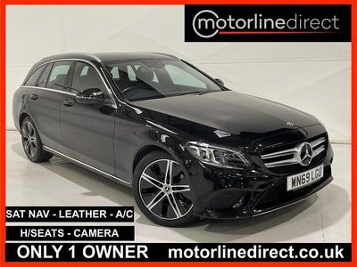 Black Used 2019 Mercedes C180 Estate | £11,745 (Fair price)