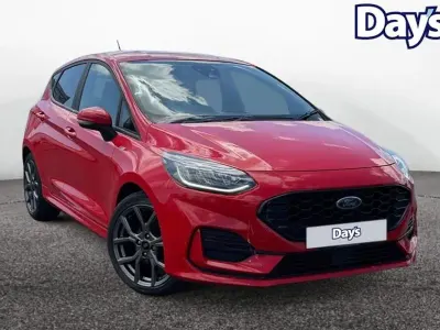 Used Ford Fiesta ST-Line 100 HP (73 kW) 2022 Red Hatchback