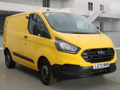 Used Ford Transit Custom 131 HP (96 kW) 2022 Yellow Van