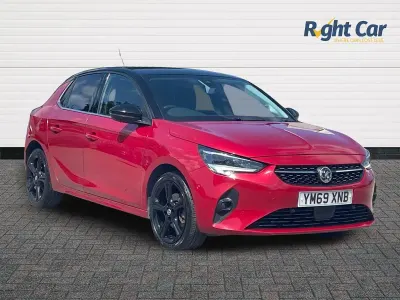 Used Vauxhall Corsa Elite 100 HP (73 kW) 2020 Red Hatchback