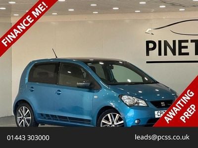 Used Seat Mii FR-Line 75 HP (55 kW) 2017 Blue Hatchback