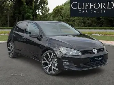 Used VW Golf VII Edition 110 HP (80 kW) 2017 Black Hatchback