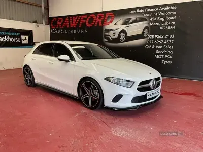 Used Mercedes A180 SE 136 HP (100 kW) 2019 White Hatchback