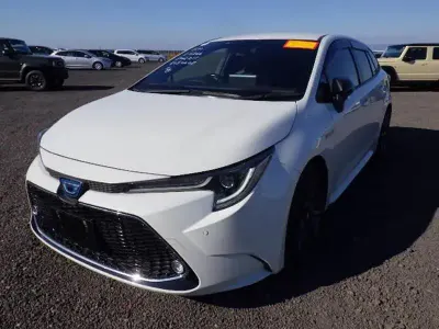 New Toyota Corolla Hybrid 2026 White Estate