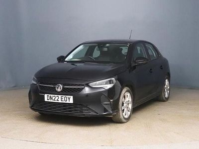 Used Vauxhall Corsa Edition 75 HP (55 kW) 2022 Black Hatchback