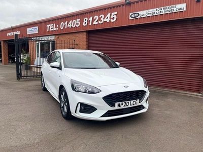 White Used 2020 Ford Focus ST-Line Hatchback | £10,789 (Fair price)