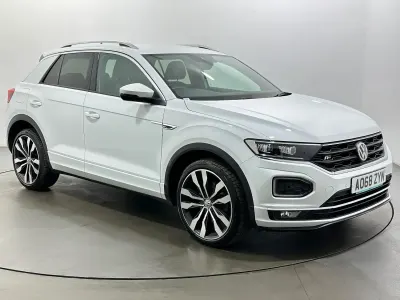 Used VW T-Roc R-line 116 HP (85 kW) 2019 White SUV