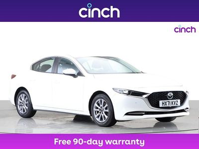 White Used 2021 Mazda 3 Sedan | £13,099 (Fair price)