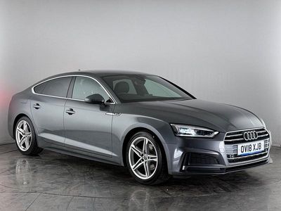 Grey Used 2018 Audi A5 S-Line Hatchback | £17,050 (Fair price)