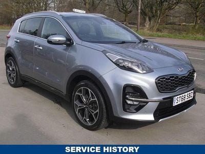 Used Kia Sportage GT-Line 174 HP (127 kW) 2018 Silver SUV