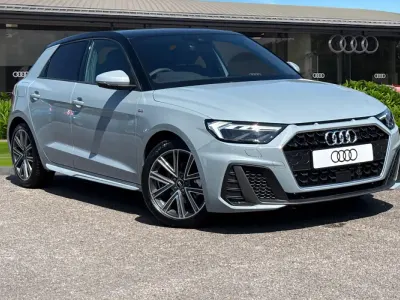 New Audi A1 Sportback S-Line 2026 Grey Hatchback