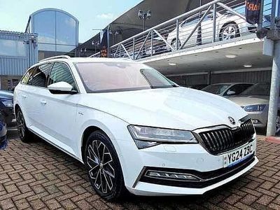 White Used 2024 Skoda Superb LAURIN & KLEMENT Estate | £30,980 (Fair price)