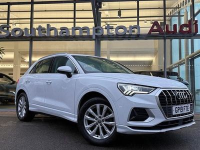 White Used 2019 Audi Q3 Sport SUV | £16,400 (A bit pricey)