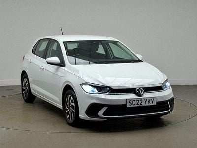 Begagnad VW Polo Life 95 HK (69 kW) 2022 Vit Halvkombi