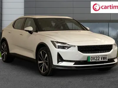 Begagnad Polestar 2 Standard Range Single Motor 169 kW (231 HK) 2022 Vit Halvkombi