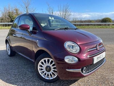 Used Fiat 500 Lounge 69 HP (50 kW) 2019 Red Hatchback