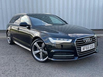Used Audi A6 S-Line 190 HP (139 kW) 2015 Black Estate