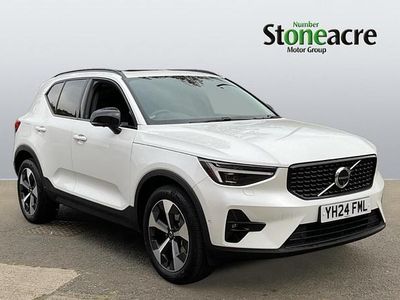 White Used 2024 Volvo XC40 Ultimate SUV | £31,367 (Fair price)