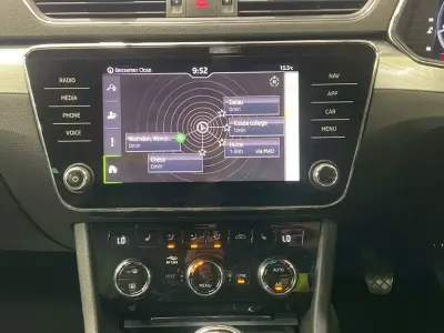 Used Skoda Superb SE Technology 150 HP (110 kW) 2022 Silver Estate