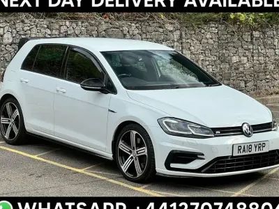 Used VW Golf VII R 310 HP (228 kW) 2018 White Hatchback