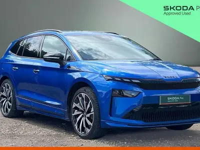 Used Skoda Enyaq iV SportLine 210 kW (286 HP) 2025 Blue SUV