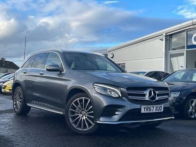 Used Mercedes GLC220 AMG line 170 HP (125 kW) 2017 Grey SUV