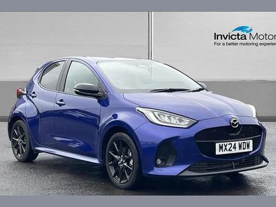 Blue Used 2024 Mazda 2 Homura-Line Hatchback | £18,799 (A bit pricey)