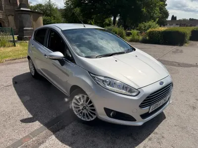 Used Ford Fiesta Titanium 2015 Silver Hatchback
