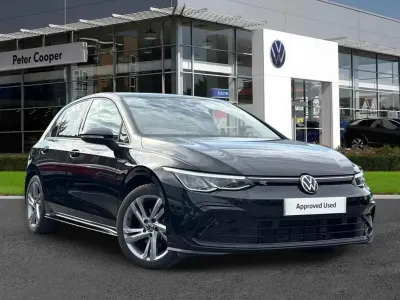 Used VW Golf VIII R-line 147 HP (108 kW) 2024 Black Hatchback