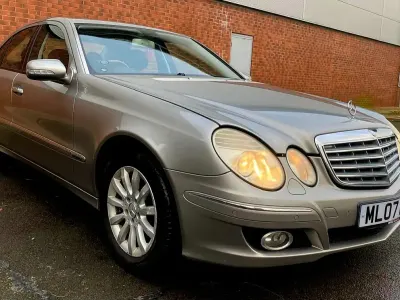 Used Mercedes E280 Elegance 190 HP (139 kW) 2007 Silver Sedan