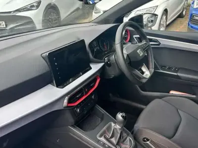 Used Seat Ibiza FR 95 HP (69 kW) 2022 Metallic  magnetic grey Hatchback