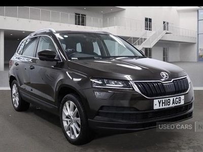 Used Skoda Karoq SE L 150 HP (110 kW) 2018 Brown SUV