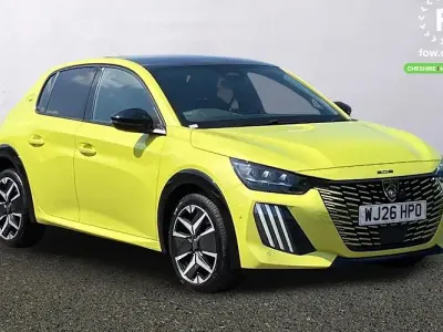 Used Peugeot 208 Premium 147 HP (108 kW) 2026 Yellow Hatchback