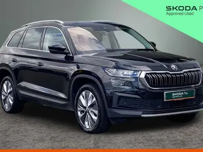 Used Skoda Kodiaq SE L 110 HP (80 kW) 2022 Black magic pearl effect SUV