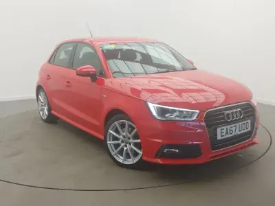 Used Audi A1 S-Line 150 HP (110 kW) 2017 Red Hatchback